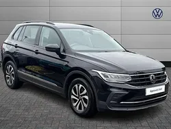 Black Used 2022 VW Tiguan Active SUV | £20,400 (Fair price)