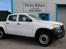 White Used 2018 Mercedes X250 Pickup | £15,995 (Good price)