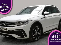 White Used 2022 VW Tiguan R-line SUV | £29,882 (Fair price)