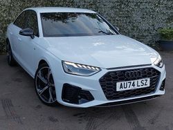 White Used 2024 Audi A4 Black Edition Sedan | £29,698 (Expensive)
