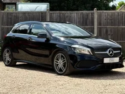 Black Used 2017 Mercedes A160 AMG line Hatchback | £12,920 (Fair price)