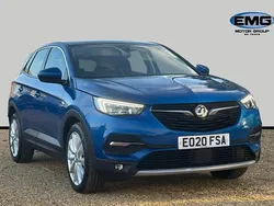 Blue Used 2020 Vauxhall Grandland X Elite SUV | £12,995 (Fair price)