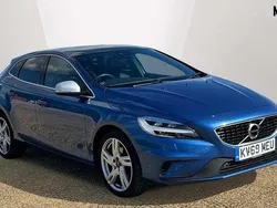 Bursting blue Used 2019 Volvo V40 R-Design Estate | £14,476 (A bit pricey)