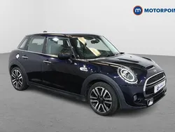 Blue/black Used 2019 Mini Cooper S Exclusive Hatchback | £15,149 (Fair price)