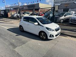 White Used 2016 Peugeot 108 Allure Hatchback | £4,595 (Fair price)