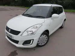 White Used 2015 Suzuki Swift Hatchback | £3,990 (Fair price)