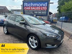 Grey Used 2015 Ford Focus Titanium Hatchback | £6,995 (Fair price)