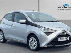 Silver Used 2021 Toyota Aygo X-play Hatchback | £8,590 (Fair price)