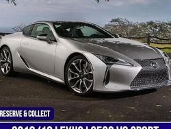 Silver Used 2018 Lexus LC 500 Sport Line Coupe | £59,750
