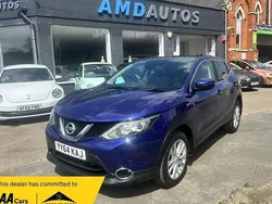Blue Used 2014 Nissan Qashqai Acenta Premium SUV | £4,995 (A bit pricey)