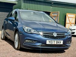 Blue Used 2017 Vauxhall Astra Elite Estate | £6,995 (Fair price)