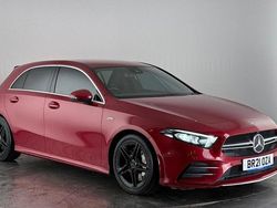 Red Used 2021 Mercedes A35 AMG Executive Hatchback | £21,900 (Fair price)