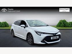 White Used 2021 Toyota Corolla Design Estate | £21,699 (Expensive)