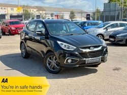 Black Used 2015 Hyundai ix35 SE SUV | £4,400 (Fair price)