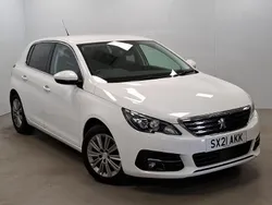 White Used 2021 Peugeot 308 Allure Premium Hatchback | £10,798 (Super price)