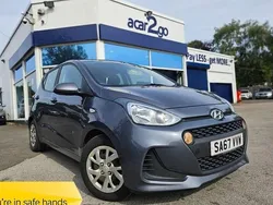 Grey Used 2017 Hyundai i10 SE Hatchback | £6,898 (Fair price)