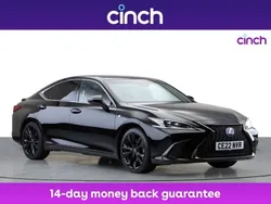Black Used 2022 Lexus ES300H Sport Line Sedan | £27,999 (Fair price)