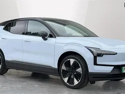 Special metallic crystal white New 2025 Volvo EX30 Ultra SUV | £32,980 (Fair price)