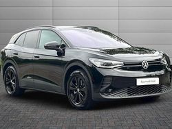 Glacier white with black roof Used 2025 VW ID.4 Black Edition SUV | £32,795