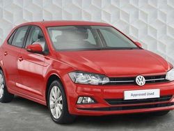 Red Used 2018 VW Polo SEL Hatchback | £12,550 (Fair price)
