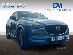 Blue Used 2018 Mazda CX-5 SUV | £12,798 (A bit pricey)