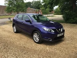 Blue Used 2015 Nissan Qashqai Acenta SUV | £6,495 (Fair price)