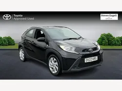 Black Used 2022 Toyota Aygo PURE Hatchback | £11,680 (Fair price)