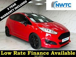 Red Used 2016 Ford Fiesta ST-Line Hatchback | £5,195 (Fair price)