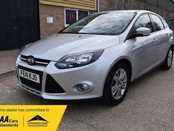 Silver Used 2014 Ford Focus Titanium Hatchback | £6,200 (Fair price)