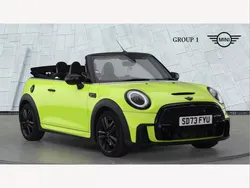 Zesty yellow Used 2023 Mini Cooper S Cabriolet Comfort Cabriolet | £26,290 (Expensive)