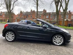 Black Used 2007 Peugeot 207 GTi Cabriolet | £1,995 (Fair price)