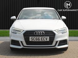 White Used 2016 Audi A3 Sportback S-Line Hatchback | £12,982 (A bit pricey)