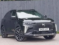 Metallic perla nera black New 2025 DS Automobiles DS7 Crossback SUV | £37,998 (Expensive)