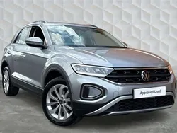 Silver Used 2023 VW T-Roc Life SUV | £21,650 (Fair price)