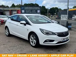 White Used 2018 Vauxhall Astra SRi Hatchback | £10,495 (Fair price)
