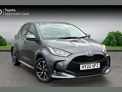 White Used 2022 Toyota Yaris Hybrid Design Hatchback | £17,646 (Fair price)