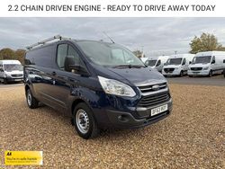 Blue Used 2013 Ford Transit Custom Trend Van | £8,300 (Good price)
