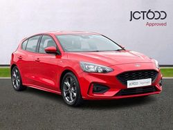 Red Used 2019 Ford Focus ST-Line Hatchback | £10,200 (Fair price)