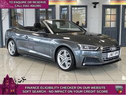 Grey Used 2017 Audi A5 Cabriolet S-Line Cabriolet | £13,790 (Fair price)