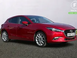 Red Used 2017 Mazda 3 Inclusive Hatchback | £10,099 (Fair price)