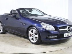 Blue Used 2012 Mercedes SLK250 Cabriolet | £6,500 (Fair price)