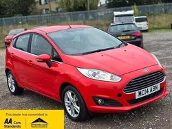 Red Used 2014 Ford Fiesta Zetec Hatchback | £4,188 (Good price)