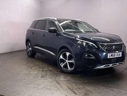 Blue Used 2018 Peugeot 5008 GT-line MPV | £15,499 (Fair price)