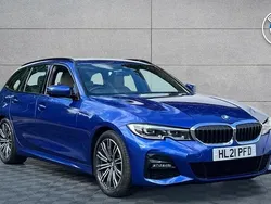 Blue Used 2021 BMW 318 M Sport Estate | £27,992
