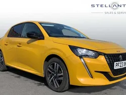 Yellow Used 2023 Peugeot 208 Allure+ Hatchback | £14,281 (Fair price)