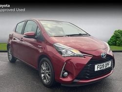 Tokyo red Used 2019 Toyota Yaris Hybrid Hatchback | £13,253 (Super price)