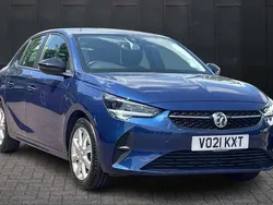 Blue Used 2021 Vauxhall Corsa Hatchback | £10,854 (Fair price)