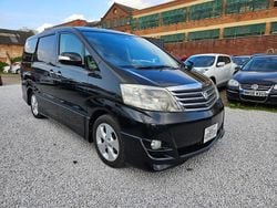 Black Used 2008 Toyota Alphard MPV | £8,995 (Fair price)