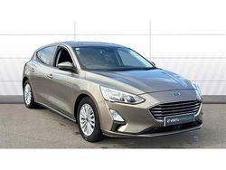 Silver Used 2018 Ford Focus Titanium Hatchback | £9,034 (Fair price)