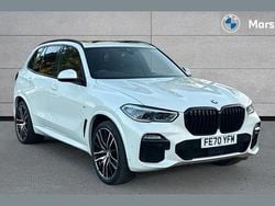 White Used 2020 BMW X5 M Sport SUV | £42,557 (Expensive)